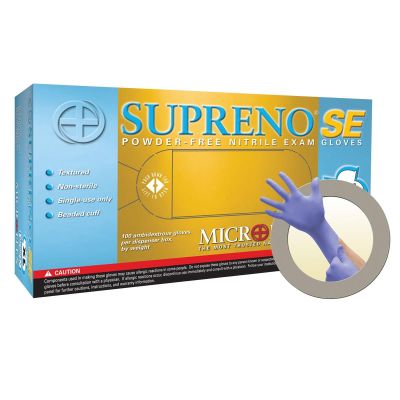 MFXSU690M-CASE image(0) - Microflex GLOVE SUPRENO SE SU-690 NITRILE M