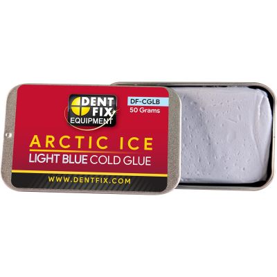 DENDF-CGLB image(0) - Dent Fix Arctic Ice Light Blue Cold Glue DF-CGLB is great for quickly and safely moving large areas of metal. The Arctic Ice Cold Glue is recommended when maximum adhesion is desired, with an extra adhesion force around 20-30% compar