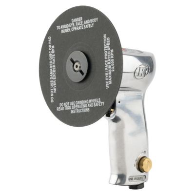 IRT317-B image(0) - Ingersoll Rand Air Sander, 3 Inch & 5 Inch Fiber Pad, 18,000 RPM, 0.45 HP, Front Exhaust