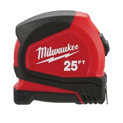 MLW48-22-6625 image(0) - Milwaukee Tool 25ft Compact Tape Measure