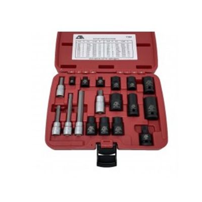 CTA7394 image(0) - CTA Manufacturing 18 Piece Brake Caliper Socket Set