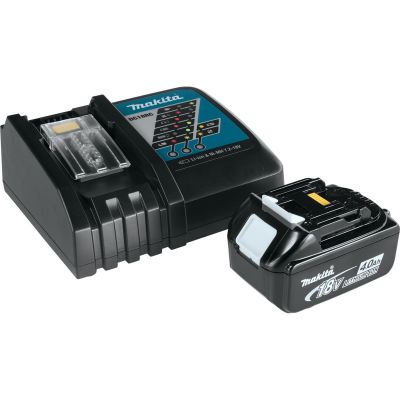 MAKBL1840BDC1 image(0) - Makita 18V LXT Battery and Charger Starter Pack (4.0 Ah)