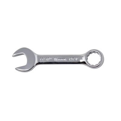 KTI41222 image(0) - K Tool International Wrench 11/16 Inch Combination Short 12 Point 15 Degree