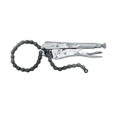 VGP20R image(0) - Vise Grip 20R - 9 Inch Fixed Pads Chain Wrench Chain Jaws Locking Clamp