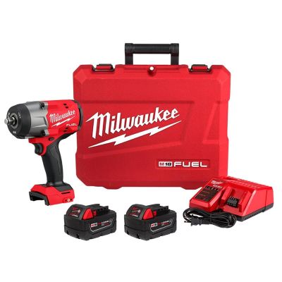 MLW2967-22 image(0) - Milwaukee Tool M18 FUEL 1/2" High Torque Impact Wrench w/ Friction Ring Kit