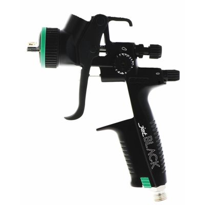 SAT1161041 image(0) - SATA jetBLACK Special Edition Minijet 4400B HVLP Gun 1.2SR w/RPS Cup