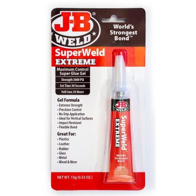 JBW33400 image(0) - J B Weld J-B Weld 33400 SuperWeld Light-Activated Instant Glue - 20 g