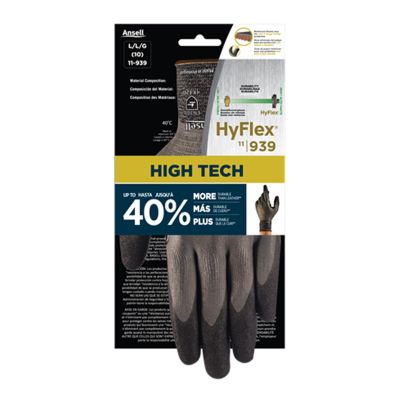 ASL11939R00M image(0) - Ansell Hyflex 11-939R Gloves Medium (1 Pair)