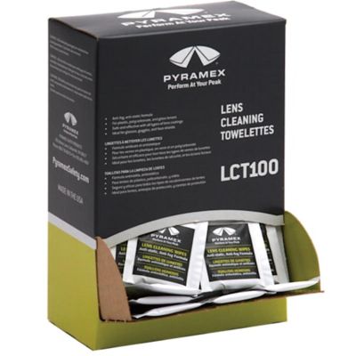 PYRLCT100 image(0) - Pyramex Anti-fog Wipes - 100 Individually Packaged