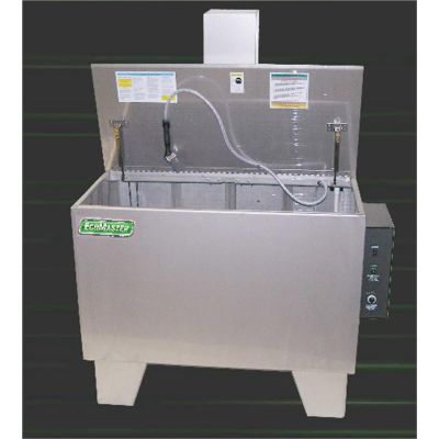 FNTEM80-231 image(0) - Fountain Industries 80 Gallon Heated Agitating Lift Parts Washer - 230 volt