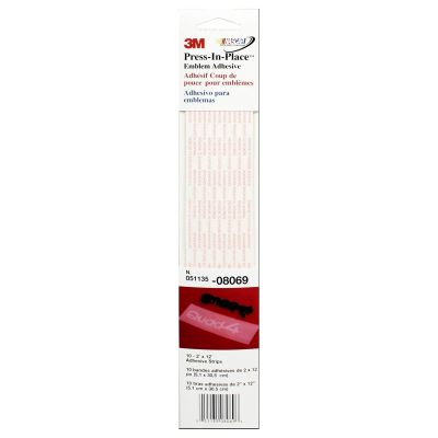 MMM8069 image(0) - 3M EMBLEM ADHESIVE/PRESS-N-PLACE 10pk