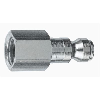 AMFCP2-10 image(0) - Amflo 1/4" Coupler Plug with 1/4" Female thread Automotive T Style- Pack of 10