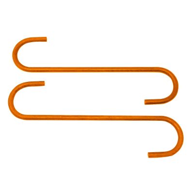 CTA5470 image(0) - CTA Manufacturing 2 Piece Caliper Hanger Set - Orange