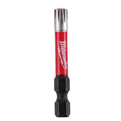 MLW48-32-4648 image(0) - Milwaukee Tool Specialty Wood Screws SHOCKWAVE Impact 2" Power Bits (2 pk)