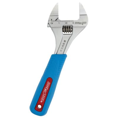 CHA8SWCB image(0) - Channellock 8" XTRA SLIM JAW ADJ WRENCH