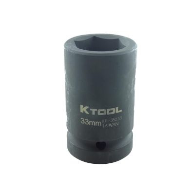 KTI35233 image(0) - K Tool International 1 Inch Drive 33MM DEEP HEX BUD