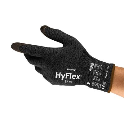 ASL11542080-1 image(0) - Ansell HYFLEX 11-542 LIGHTEST WGT HIGH CUT GLOVES, SZ 8