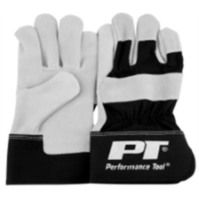 WLMW89020 image(0) - Wilmar Corp. / Performance Tool PT Leather Work Gloves - 3 pair