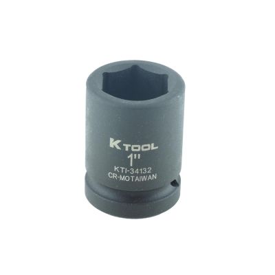 KTI34132 image(0) - K Tool International 1" SOC IMP 3/4" DR STANDARD 6 PT