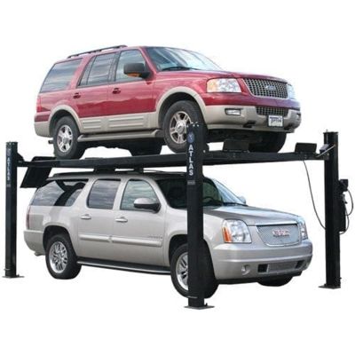 ATEXH-PRO9000-FPD image(0) - Atlas Automotive Equipment Atlas Equipment Garage PRO9000 Extra Tall/Extra Wide Portable Heavy Duty 9,000 lb. Capacity 4-Post Lift