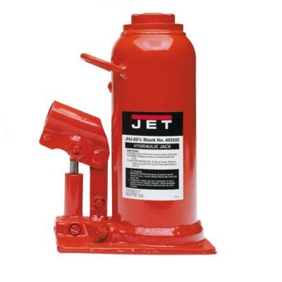 JET453322 image(0) - Jet Tools JHJ-22-1/2 HYDRAULIC BOTTLE JACK 22-1/2 TON CA