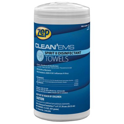 ZEP650880 image(0) - ZEP Clean�Ems Spirit II Disinfectant Towels