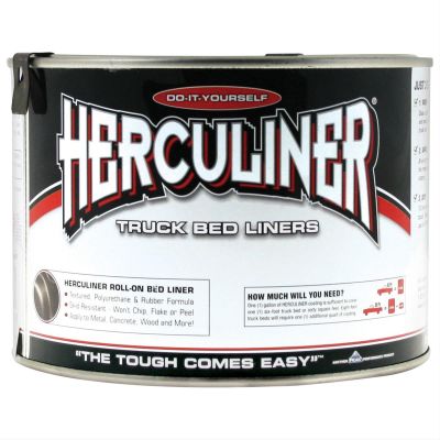 JBWHCL1B7 image(0) - J B Weld Herculiner Bed Liner Coating Black 1 Quart