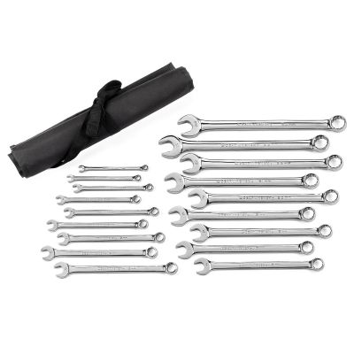 KDT81920 image(0) - GearWrench 18 Piece 12 Point Long Pattern Combination Metric Wrench Set