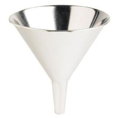 PLW75-009 image(0) - Plews Edelmann FUNNEL 4-1/2IN. DIA. 10OZ TIN UTILITY