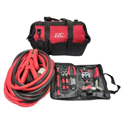 FJC45265BAG image(0) - BOOSTER CABLES IN TOOL BAG 2/0 GA. 25 FT - 800 AMP CLAMP - COM DUTY