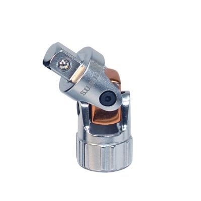 SRRSRUJ14 image(0) - S.U.R.&R. SRUJ14 3/8" female to 1/4" male drive spring-return u-joint adapter set with dual springs for maintaining alignment and precise control. Excellent for use in tight spaces and one-handed operation.