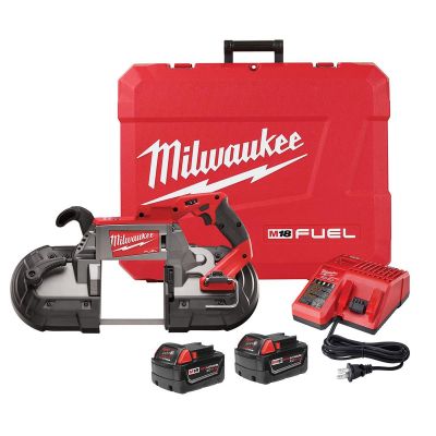 MLW2729-22 image(0) - Milwaukee Tool M18 FUEL Deep Cut Band Saw Kit