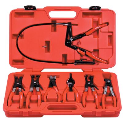 AST9406 image(0) - Astro Pneumatic HOSE CLAMP PLIER SET 7PC