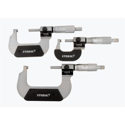 CEN3M213 image(0) - Central Tools 3 pc metric mic set