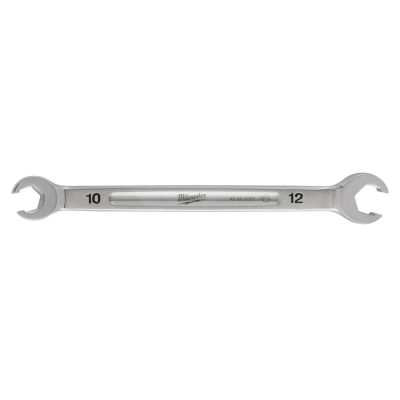 MLW45-96-8351 image(0) - Milwaukee Tool 10mm X 12mm Double End Flare Nut Wrench