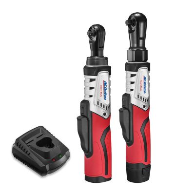 ACDARW12103-K8 image(0) - ACDelco ARW12103-K8 G12 Series 12V Li-ion Cordless �" & 3/8" Brushless Rachet Wrench Combo Tool Kit