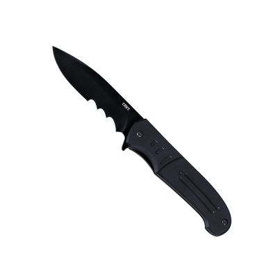 CRK6885 image(0) - CRKT (Columbia River Knife) 6885 Ignitor® Assisted Black w/Veff Serrations™