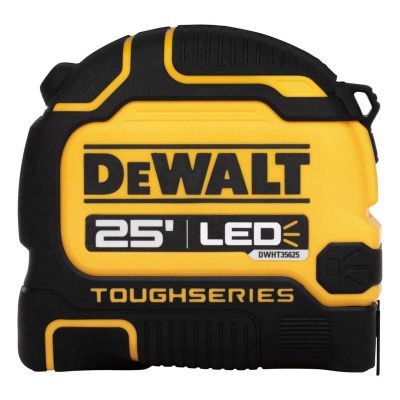 DWTDWHT35625S image(0) - DeWalt TOUGHSERIES 25 FT Lighted Tape Measure