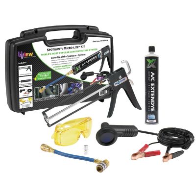 UVU414500A image(0) - UVIEW Spotgun/Micro-Lite A/C ExteDye Leak Detection Kit