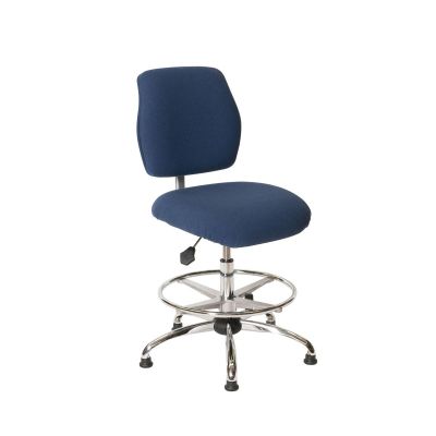 LDS1010450 image(0) - LDS (ShopSol) ESD Chair - High Height - Economy Blue