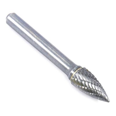 FOR60127 image(0) - Forney Industries Tungsten Carbide Burr, 3/8 in Tree Pointed (SG-3)