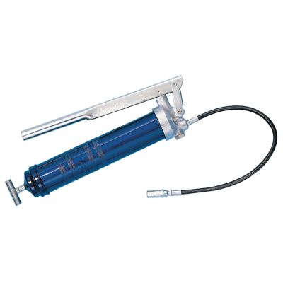 LIN1147 image(0) - Lincoln Lubrication 2Way Loading Lever Action Manual Grease Gun 18" Whip Hose & Coupler