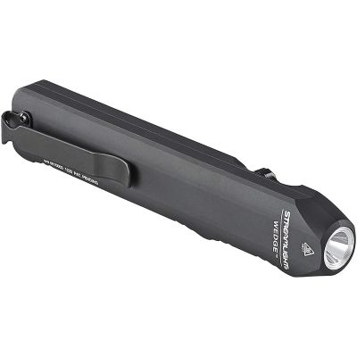 STL88810 image(0) - Streamlight Wedge Ultra-Compact Rechargeable EDC Flashlight - Includes USB-C cord and wrist lanyard - Box - Black