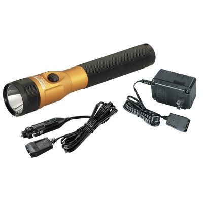 STL75642 image(0) - Streamlight Stinger LED Bright Rechargeable Handheld Flashlight - Orange