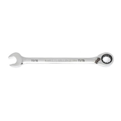 KDT86648 image(0) - GearWrench 11/16 Inch 90-Tooth 12 Point Reversible Ratcheting Wrench