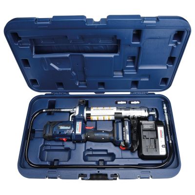 LIN1886 image(1) - Lincoln Lubrication PowerLuber 20V Lithium Ion 2 Speed Cordless Grease Gun - 1 Battery