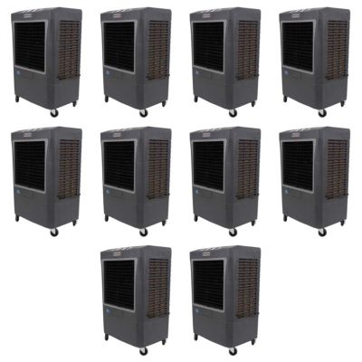 HESMC37V-PL10 image(0) - Hessaire Pallet of 10 Units of MC37V 3,100 CFM 3-Speed Portable Evaporative Cooler (Swamp Cooler) for 950 sq ft