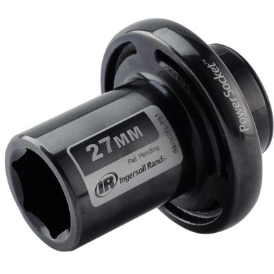 IRTS64M27L-PS1 image(0) - Ingersoll Rand 27mm Metric Hex Deep PowerSocket for Ingersoll Rand 1/2in Drive Tool