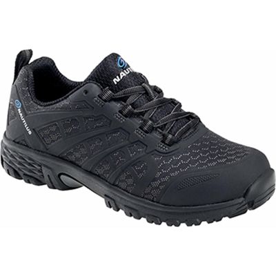 FSIN1911-14W image(0) - Nautilus Nautilus Safety Footwear - Stratus Series - Men's Athletic Shoes - Aluminum Toe - IC|SD|SR - Black - Size: 14W