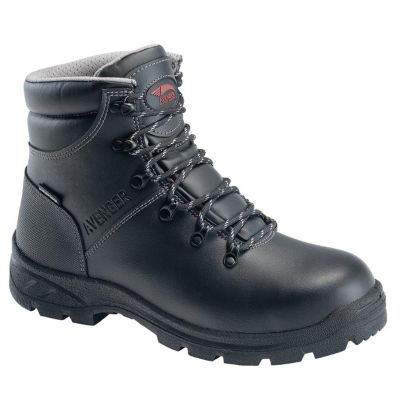 FSIA8224-12M image(0) - Avenger Work Boots Builder Series - Men's Boots - Steel Toe - IC|EH|SR - Black/Black - Size: 12M